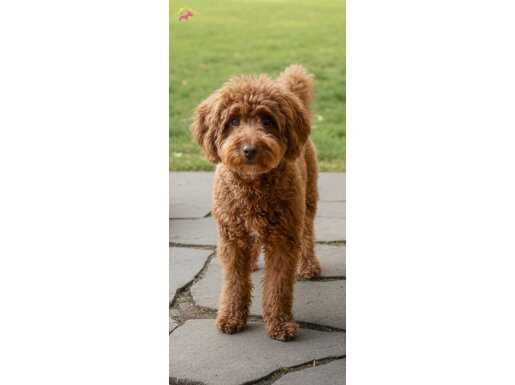 Antialerjik Karakterli Kızıl Toy Poodle | Eğitimi Tam Sosyal Dost